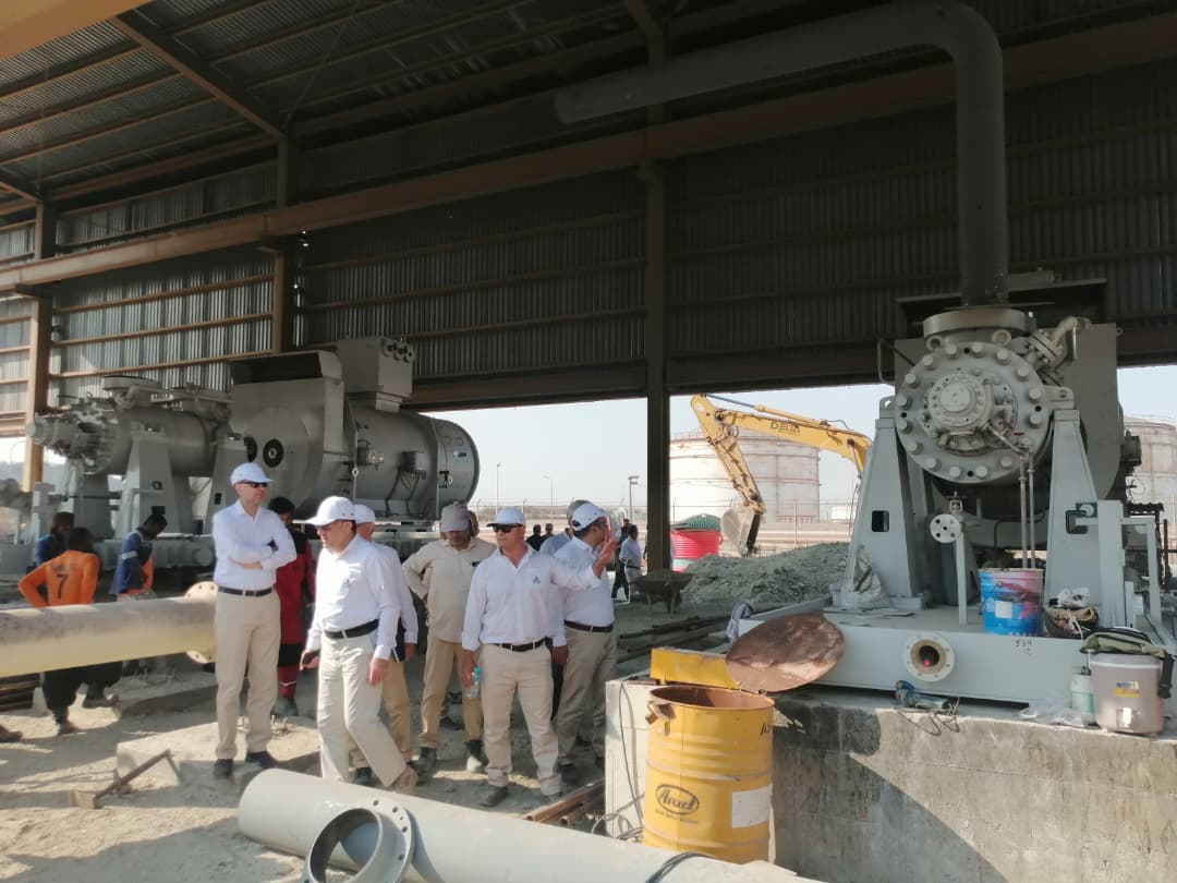 بازدید مدیرعامل شرکت از طرح احداث تلمبه خانه بندرعباس/رفسنجان